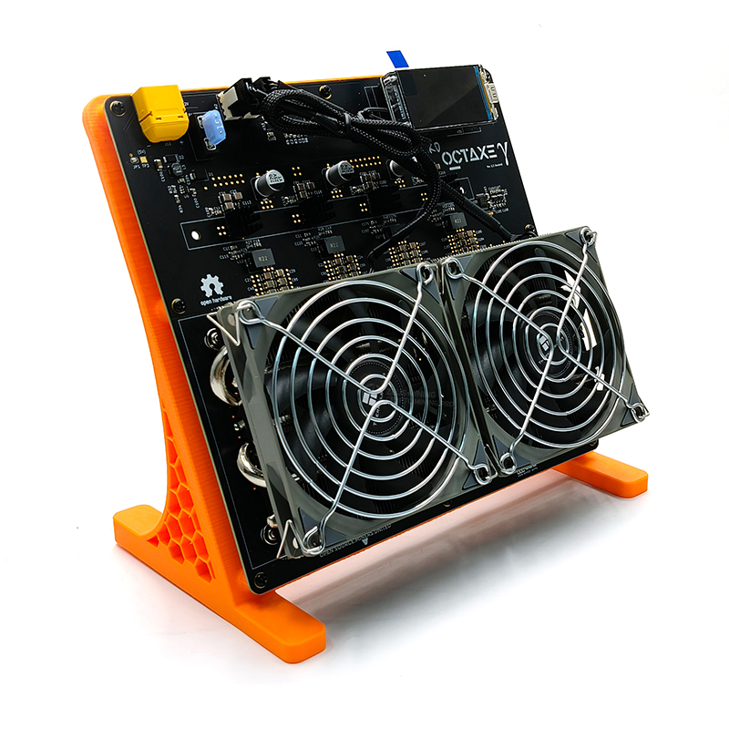 Bitaxe NerdOCTAXE 9.6TH/s SOLO miner with power supply New condition