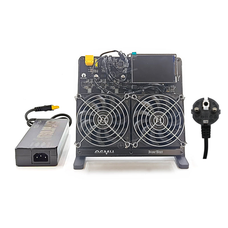 NerdOCTAxe Rev 3.1 12TH/s Bitcoin SOLO Miner With Power Supply (Brand New Condition)