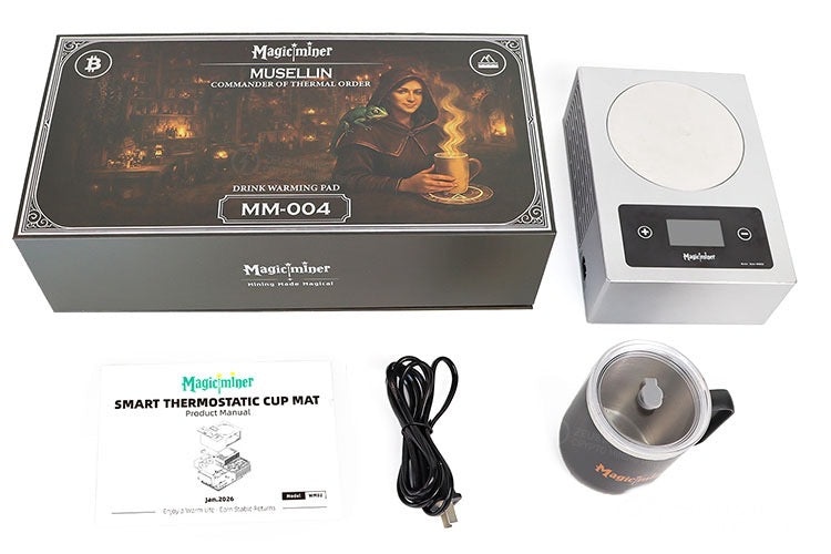 Magicminer WM02 7TH/s Bitcoin SOLO miner with power cable (brand new condition)