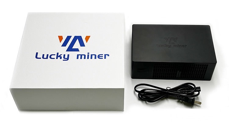 Lucky miner LV08 4.5TH/s With Power cable (brand new condition)
