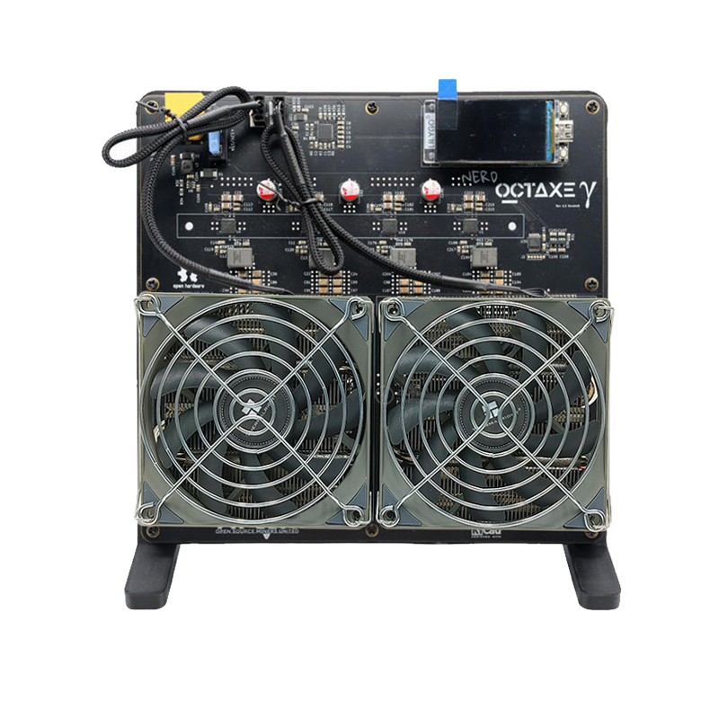 Bitaxe NerdOCTAXE 9.6TH/s SOLO miner with power supply New condition