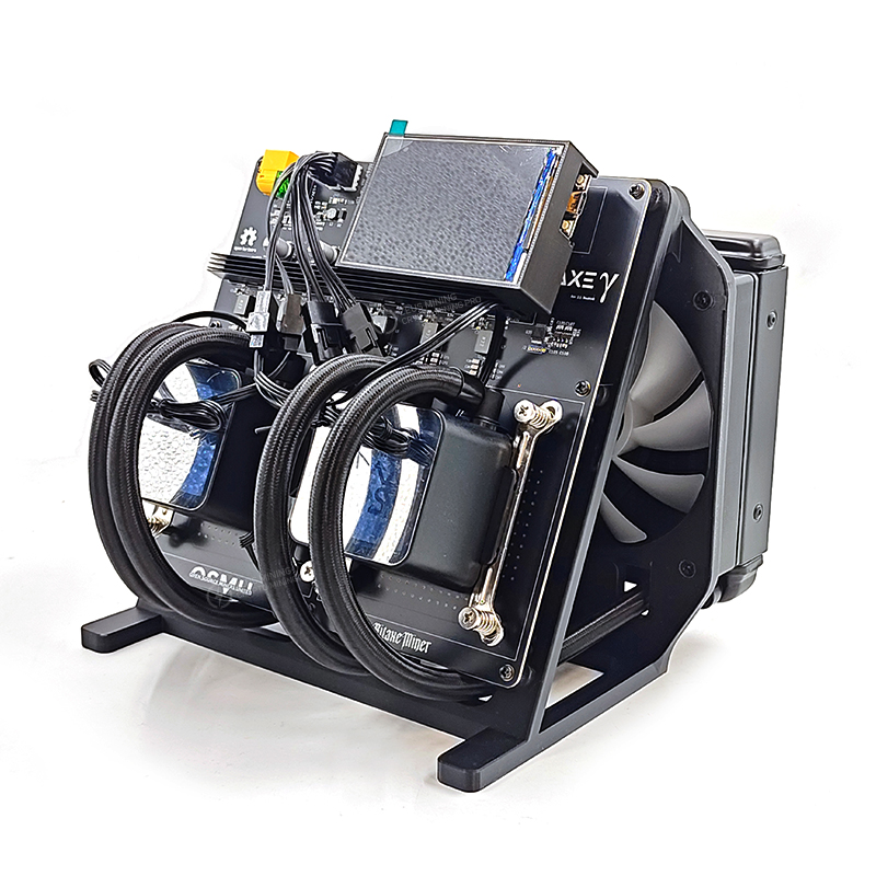 NerdOCTaxe Hydro 13.8TH/s 230W BTC Solo miner with power supply (brand new condition)