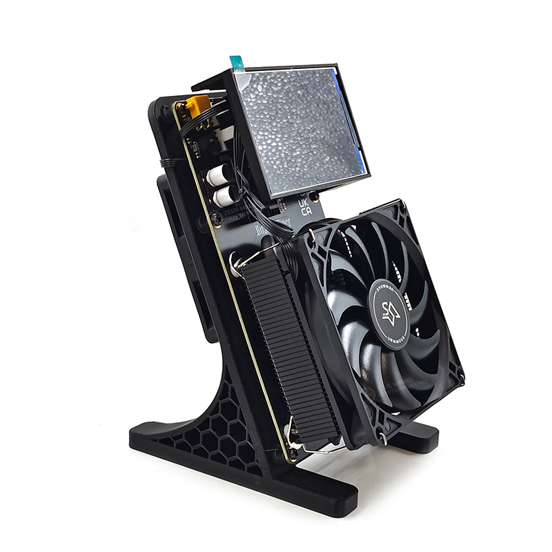 Bitaxe miner NerdQaxe 6TH/s dual fans SOLO miner with power supply (brand new Condition)