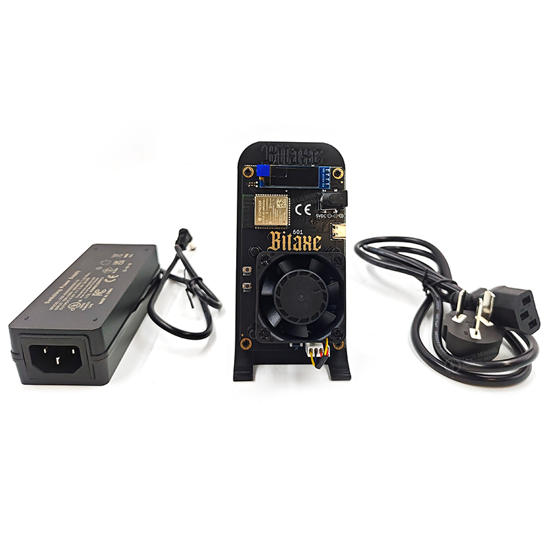 Bitaxe Gamma 601 1.2TH/s SOLO Lottery Miner With Power Supply (Brand New Condition)