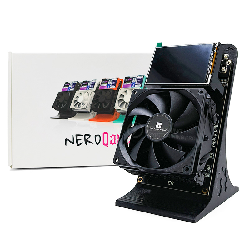NerdMiner NerdQaxe 4.8TH/s BTC Solo miner with power supply New condition