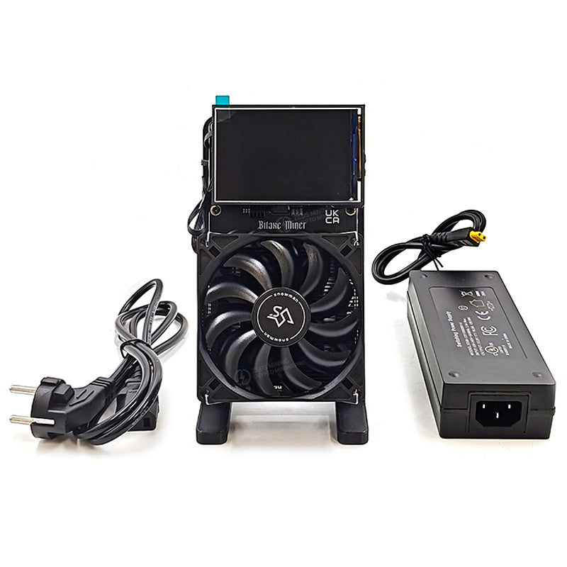 Bitaxe miner NerdQaxe 6TH/s dual fans SOLO miner with power supply (brand new Condition)