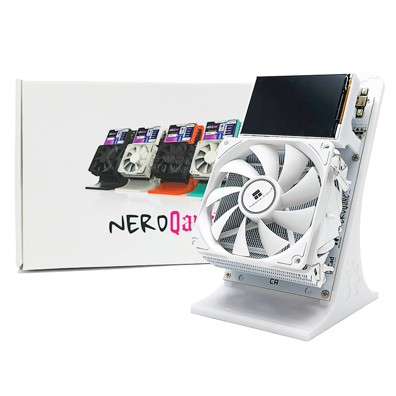 NerdMiner NerdQaxe 4.8TH/s BTC Solo miner with power supply New condition