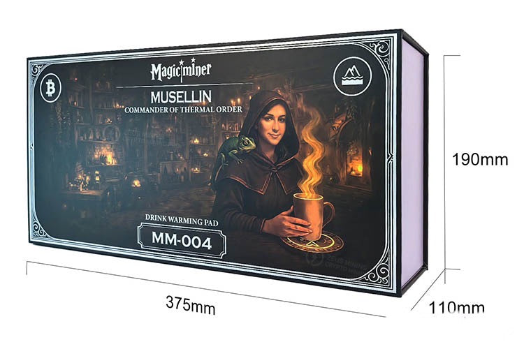 Magicminer WM02 7TH/s Bitcoin SOLO miner with power cable (brand new condition)