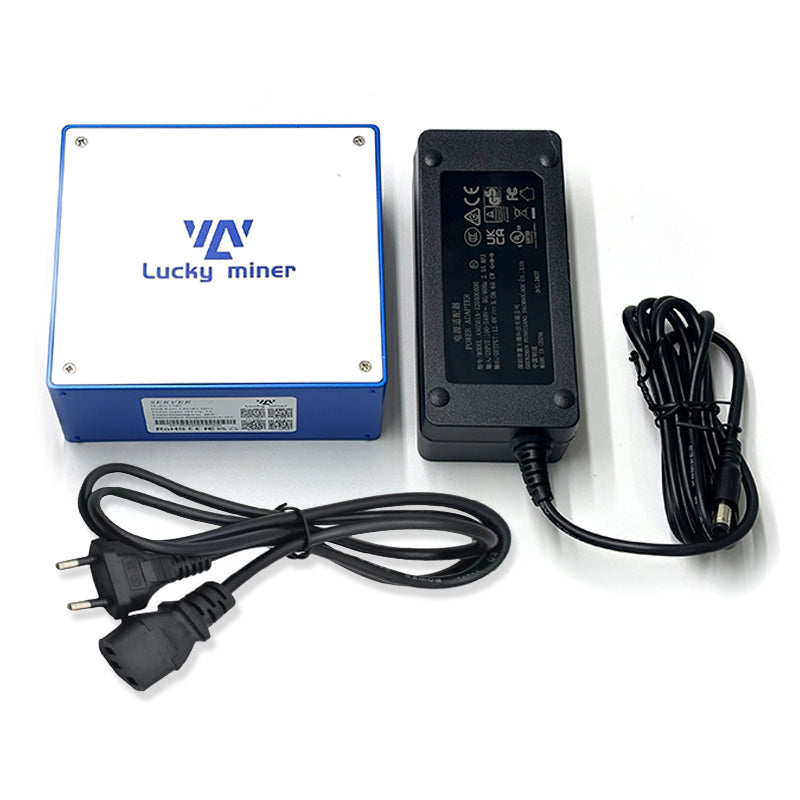 Lucky Miner LV07 1TH/S Bitcoin miner with power supply (brand new condition)
