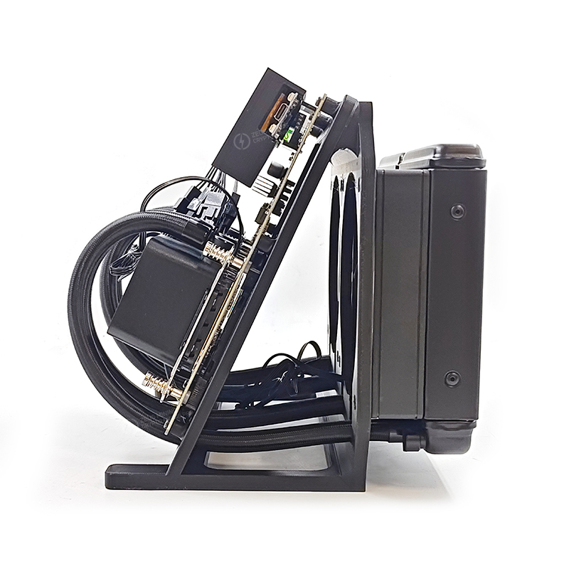 NerdOCTaxe Hydro 13.8TH/s 230W BTC Solo miner with power supply (brand new condition)