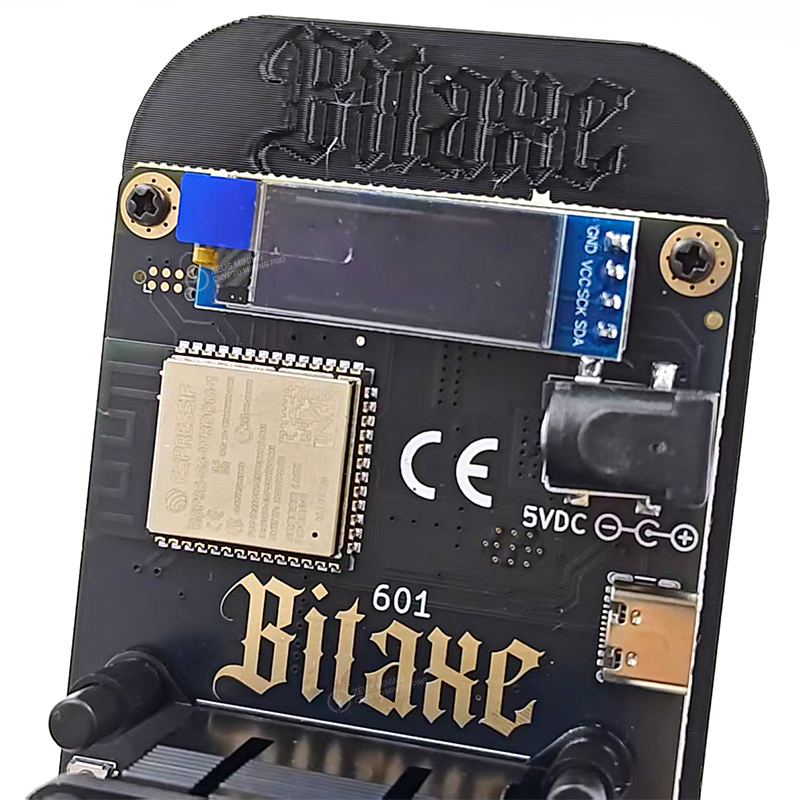 Bitaxe Gamma 601 1.2TH/s SOLO Lottery Miner With Power Supply (Brand New Condition)